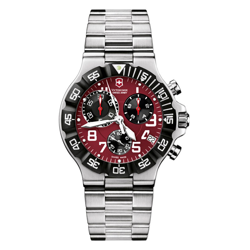 Victorinox Swiss Army 241342 Summit XLT Chrono Red Dial