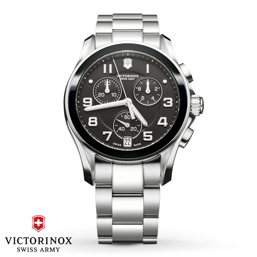 Victorinox Swiss Army Chrono Classic Ceramic Bezel Bracelet