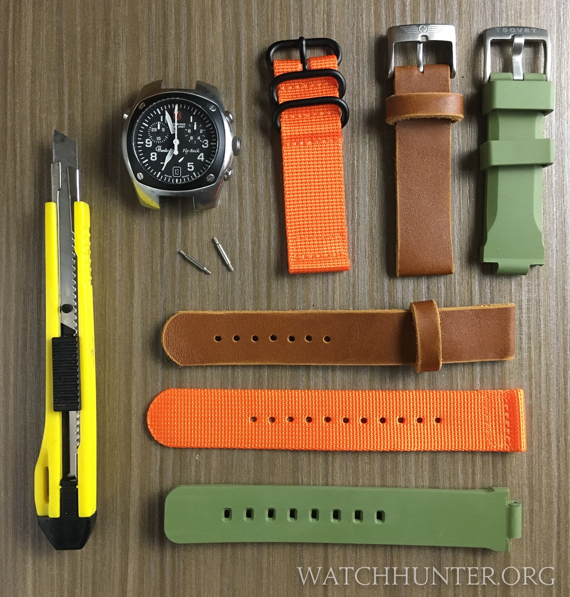 STRAP SWAP: Real World Experiments to Replace Hunter Watch Bands