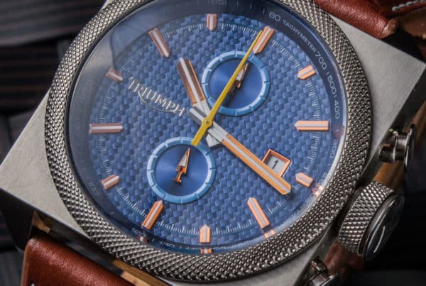 MEET THE WATCH: Triumph Scrambler Chronograph with Carbon Fiber Dial