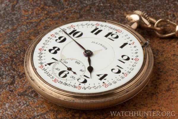 VINTAGE WATCH: A 1924 Illinois Bunn Special Railroad Grade Pocket Watch