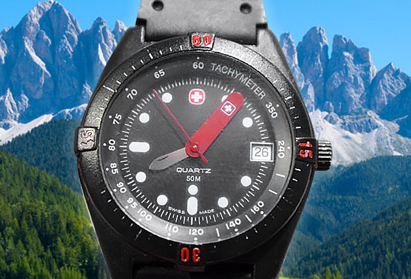 A Hilarious Novelty Watch That Commemorates the Famous Swiss Army Knife