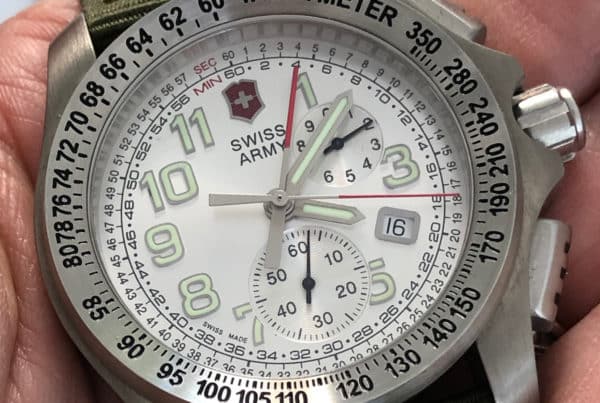 WATCH DESIGN: Victorinox Swiss Army 60/60 Central Minutes Chronographs