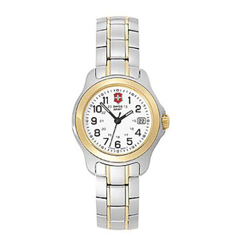 Victorinox Swiss Army - 24579 - Officer's LS Two-Tone, Bracelet - Watch ...