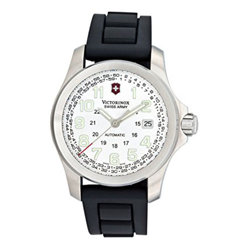 Victorinox Swiss Army - 24792 - Ground Force Mechanical Silver, Strap ...